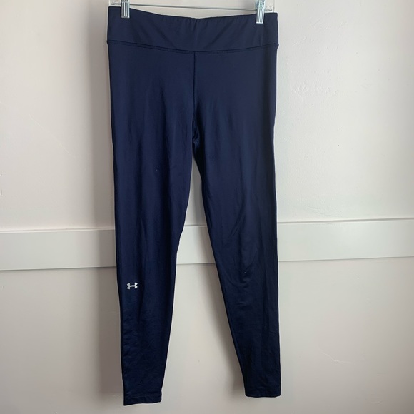 Under Armour Pants - Under Armour Dark Blue Ankle Cropped Leggings